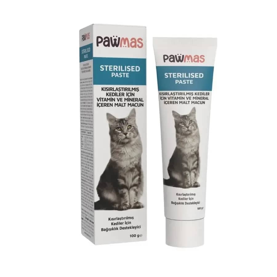 Pawmas Kısırlaştırılmış Kedi Macunu