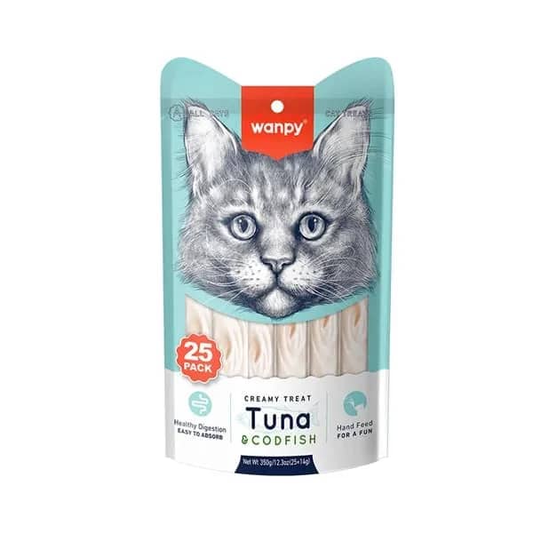 Wanpy Ton ve Morina Balıklı Sıvı Kedi Ödülü