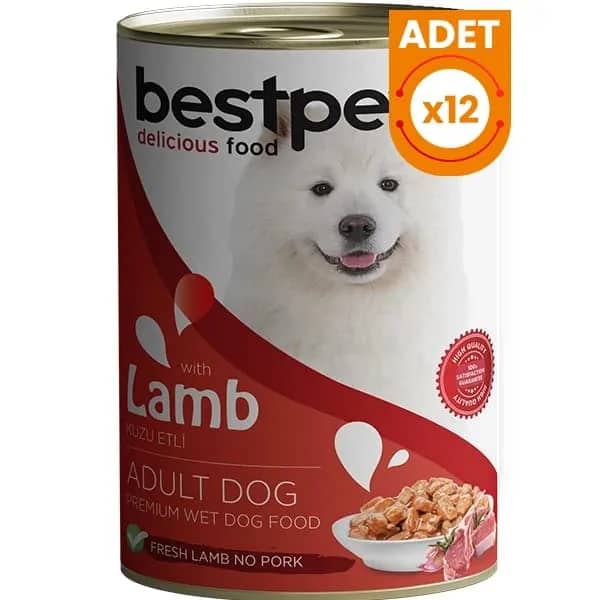 Bestpet Kuzulu Gravy Yetişkin Köpek Konservesi