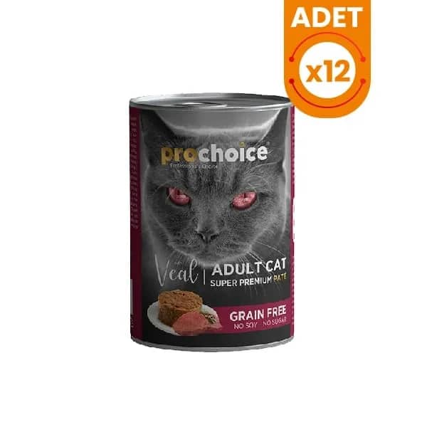 Prochoice Adult Dana Etli Ezme Yetişkin Konserve Kedi Maması