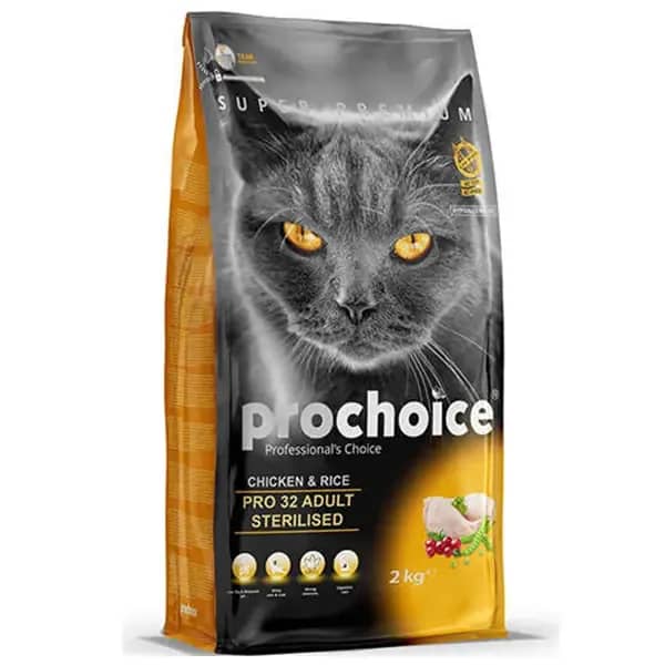 Prochoice Pro 32 Sterilised Tavuklu Kısırlaştırılmış Kedi Maması