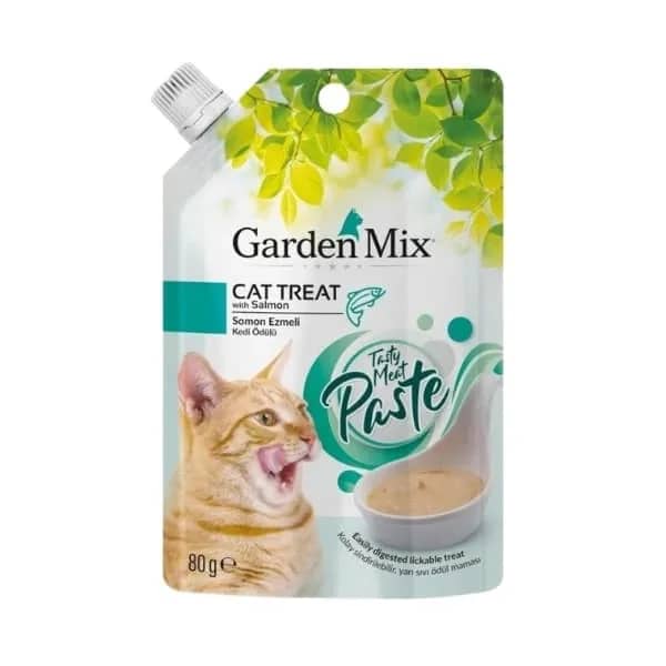 Garden Mix Somonlu Ezme Sıvı Kedi Ödül Maması