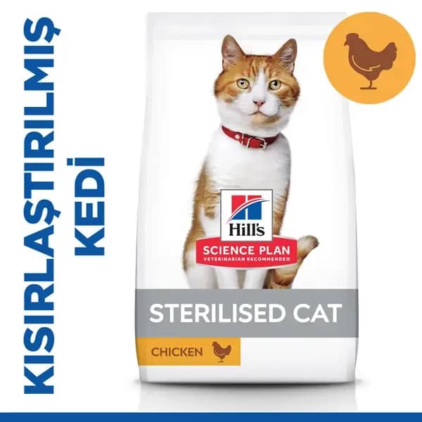 Hill's Young Sterilised Tavuklu Kısırlaştırılmış Kedi Maması
