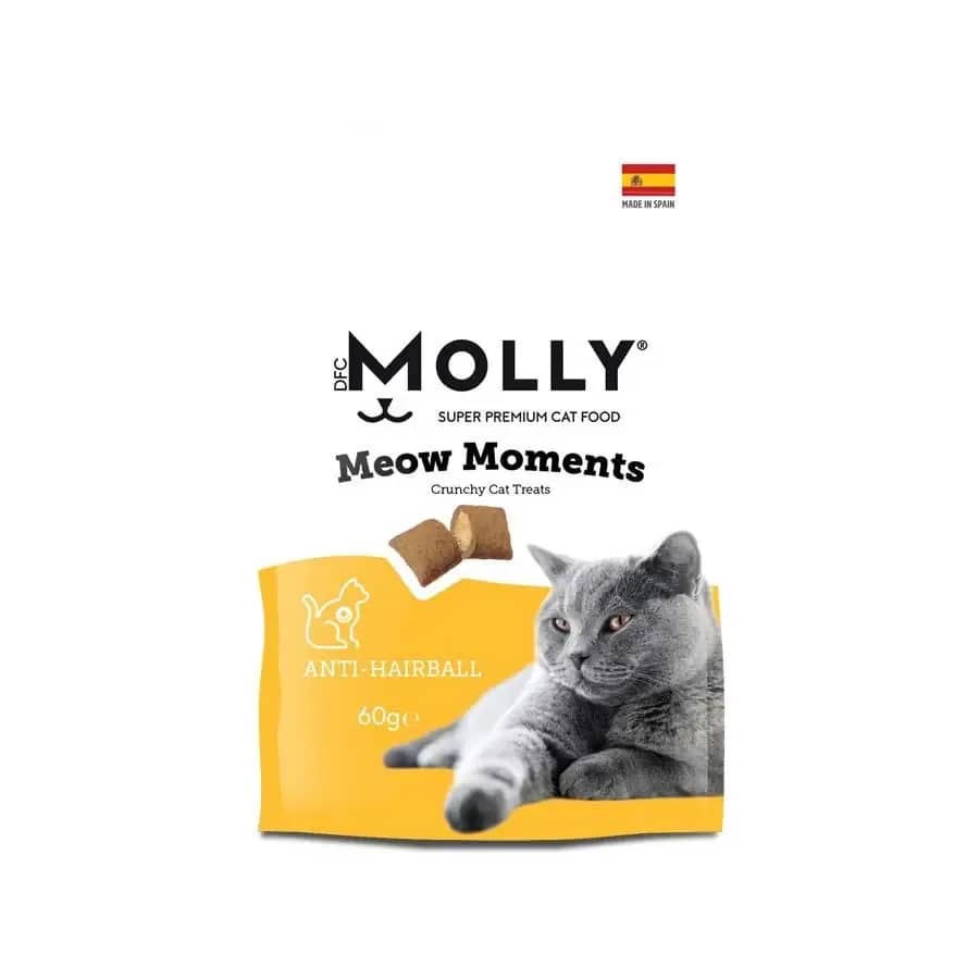 Molly Meow Moments Tüy Yumağı Kontrolü Kedi Ödül Maması