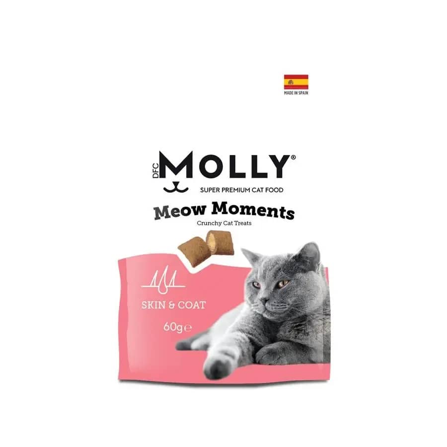 Molly Meow Moments Deri ve Tüy Bakımı Kedi Ödül Maması