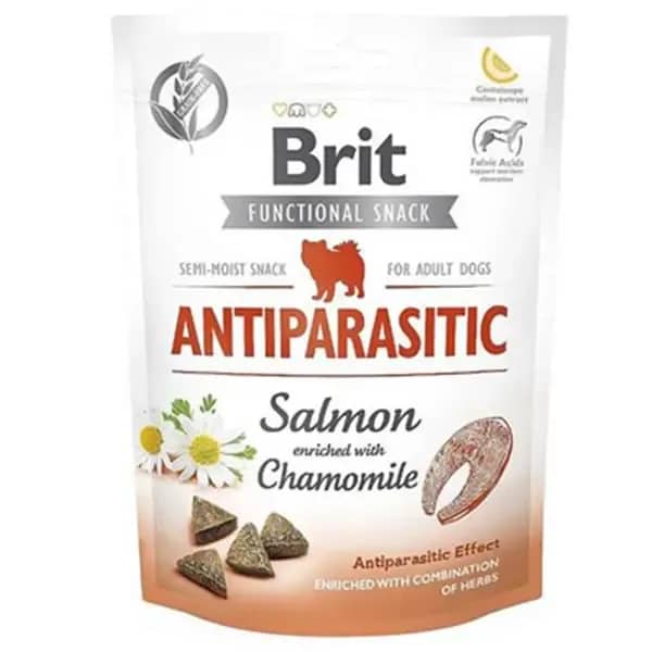 Brit Adult Antiparasitic Parazit Önleyici Somonlu Yetişkin Köpek Ödül Maması