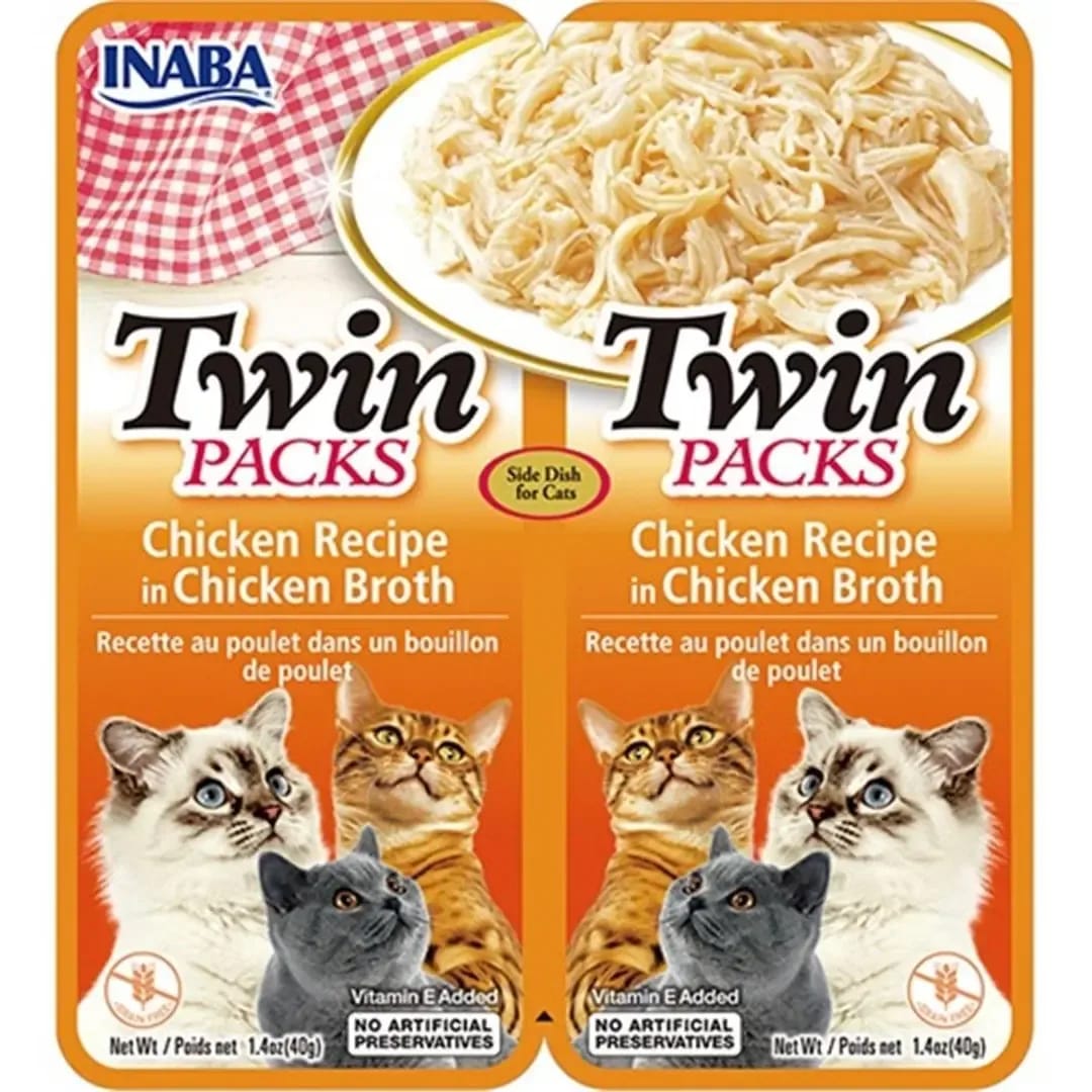 Ciao Twins Churu Tavuk Etlı Tavuk Sulu Kedi Çorbası