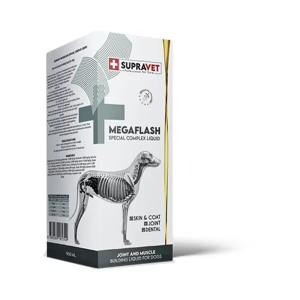 Supravet Mega Flash XXL Köpek Eklem ve Kas Geliştirici Likit
