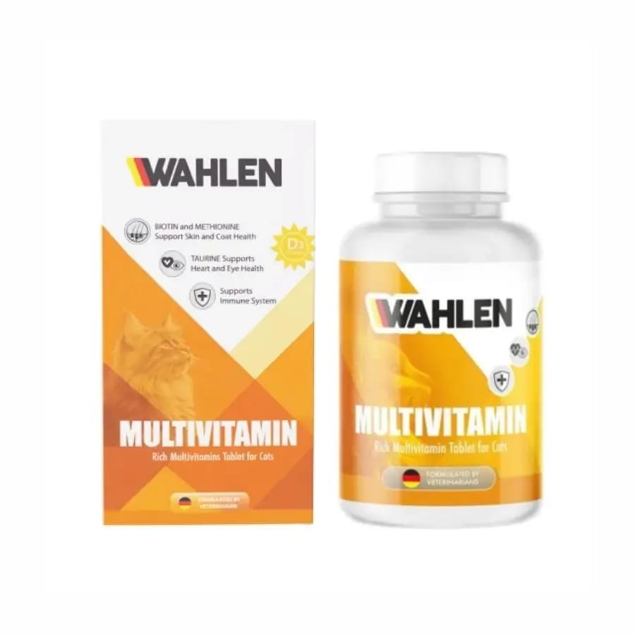 Wahlen Kediler için Gelişimi Destekleyen Multivitamin Takviye 150 Tablet