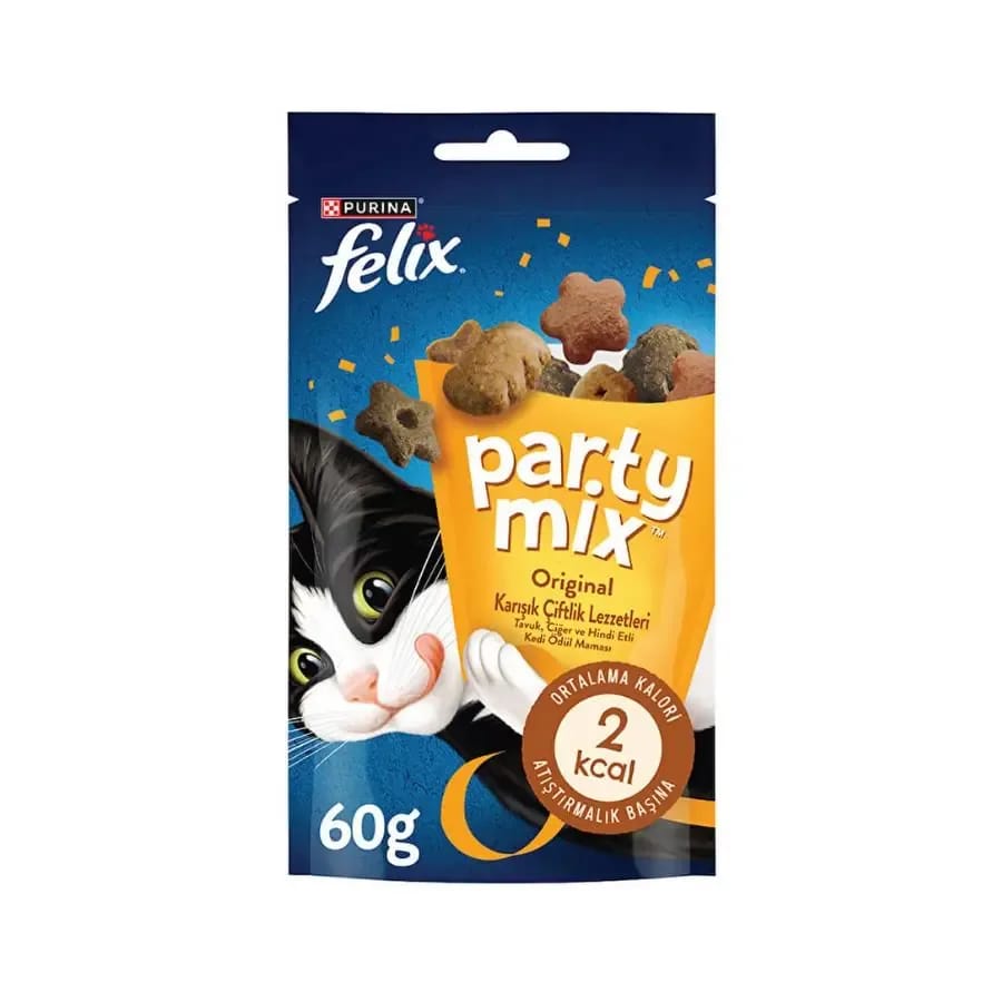 Felix Party Mix Karışık Çiftlik Lezzetleri Kedi Ödül Maması