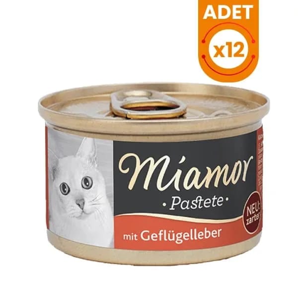 Miamor Pastete Ciğerli Tahılsız Konserve Kedi Maması