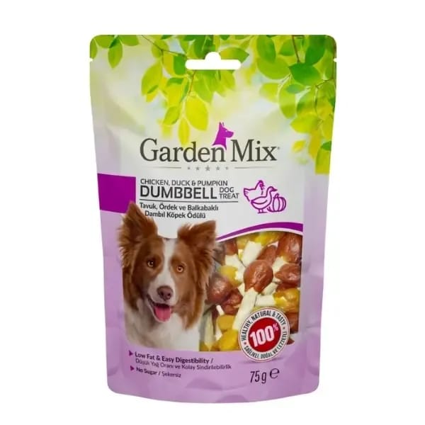 Garden Mix Dambıl Tavuk Ördek ve Balkabaklı Köpek Ödül Maması