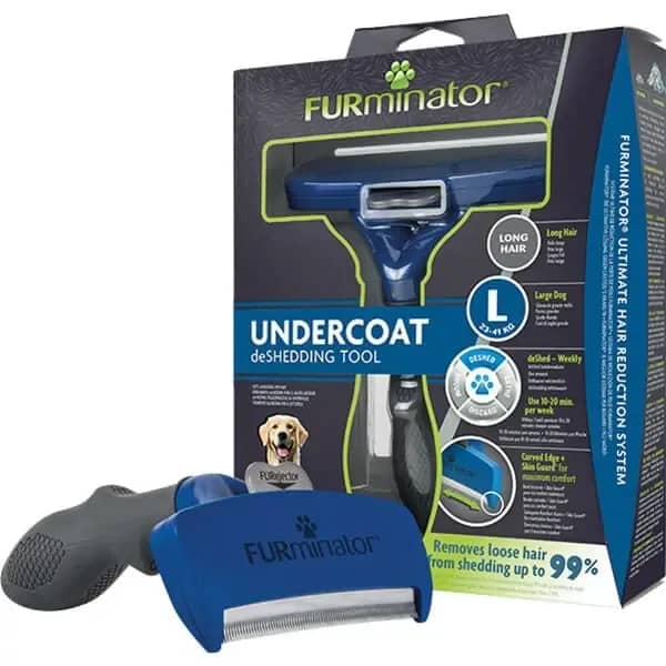 Furminator Kolay Temizlenen Uzun Tüylü Köpek Tüy Tarağı