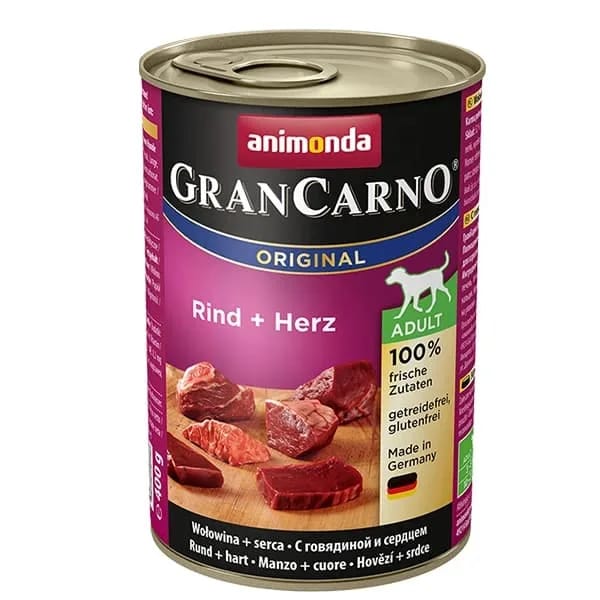 Animonda Biftek ve Yürekli Köpek Konservesi